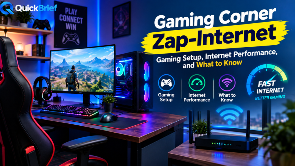 gaming corner zap-internet